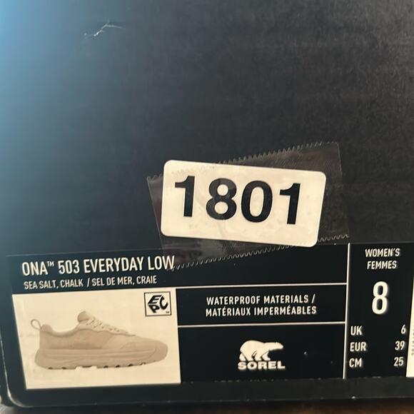 Sorel Ona 503 Everyday Low-Top Lace-Up Platform Sneakers Waterproof NEW Size 8 - Picture 11 of 11